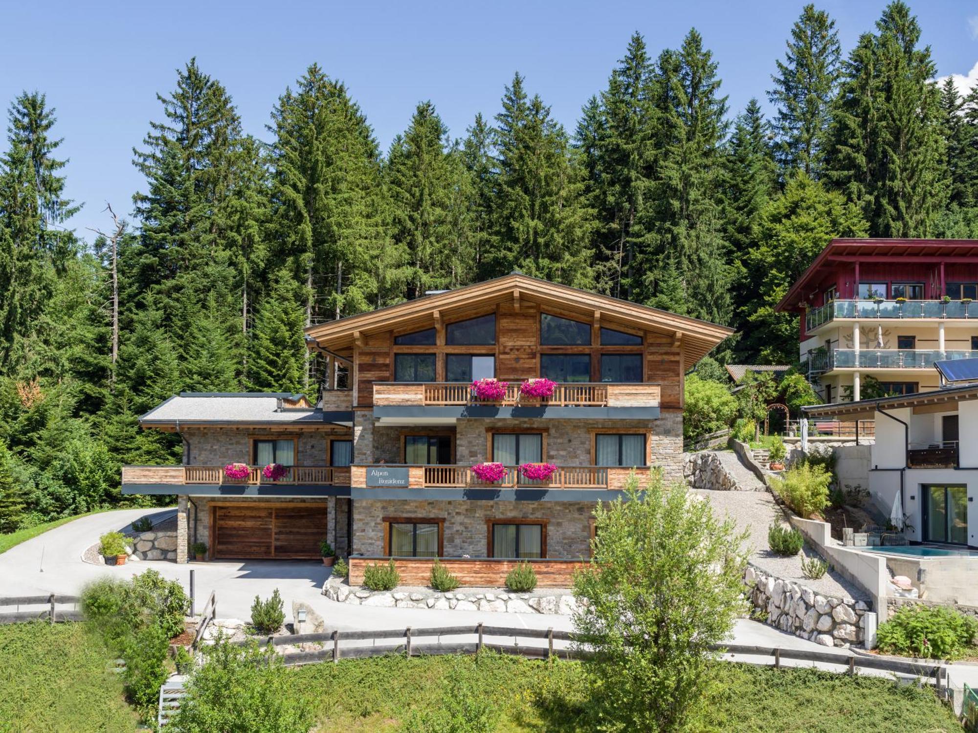 Hotel Alpenpanorama Зёлль Экстерьер фото