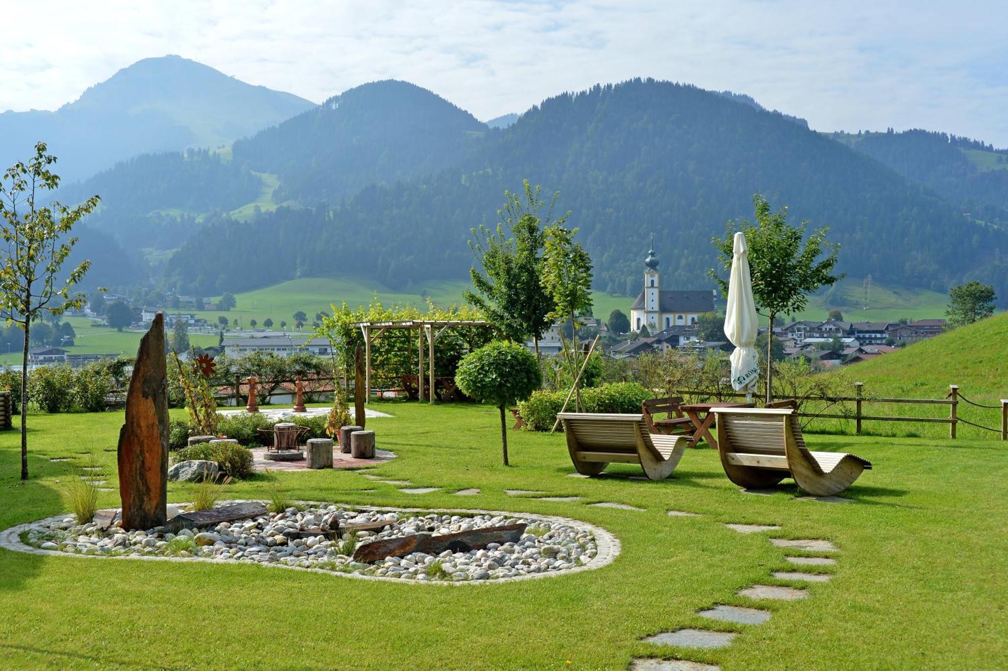 Hotel Alpenpanorama Зёлль Экстерьер фото