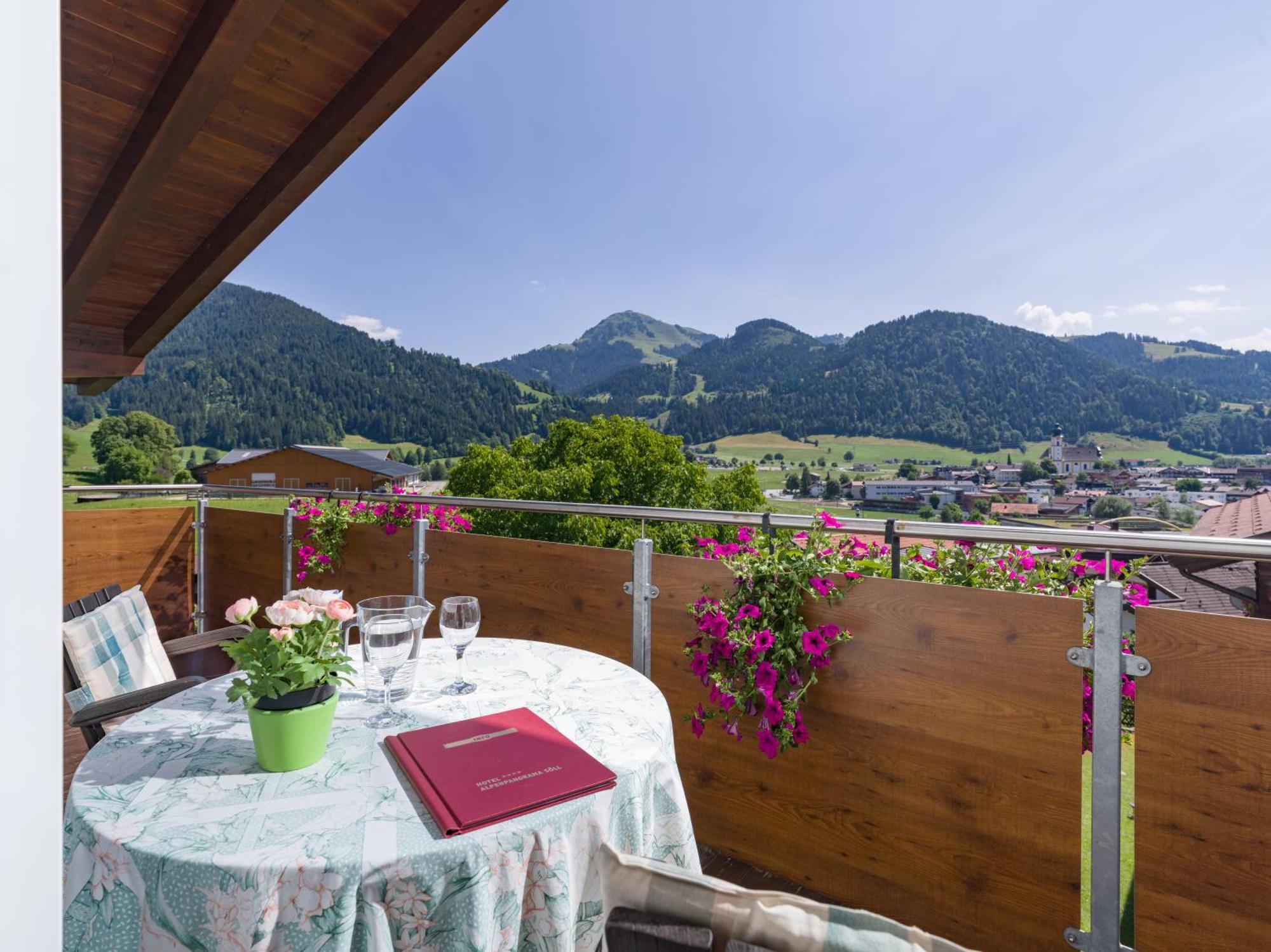 Hotel Alpenpanorama Зёлль Экстерьер фото
