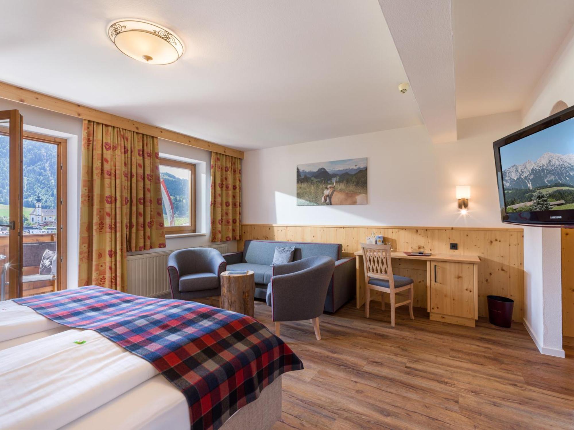 Hotel Alpenpanorama Зёлль Экстерьер фото